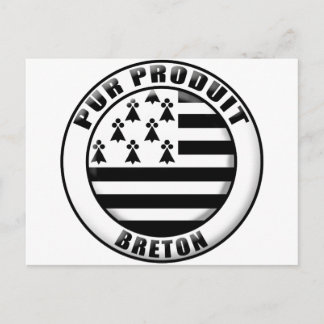 Pur produit Bretagne Postkarte
