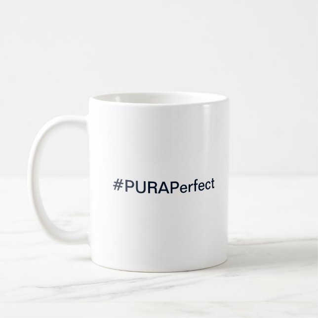 PURA-Logo-Tasse Kaffeetasse (Links)