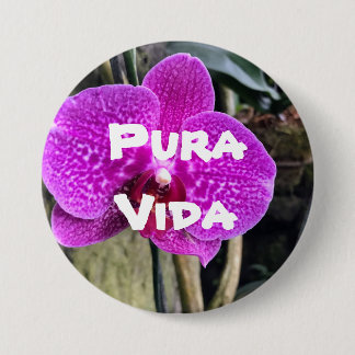 Pura Vida Button - Tragen Sie den Geist von Costa 
