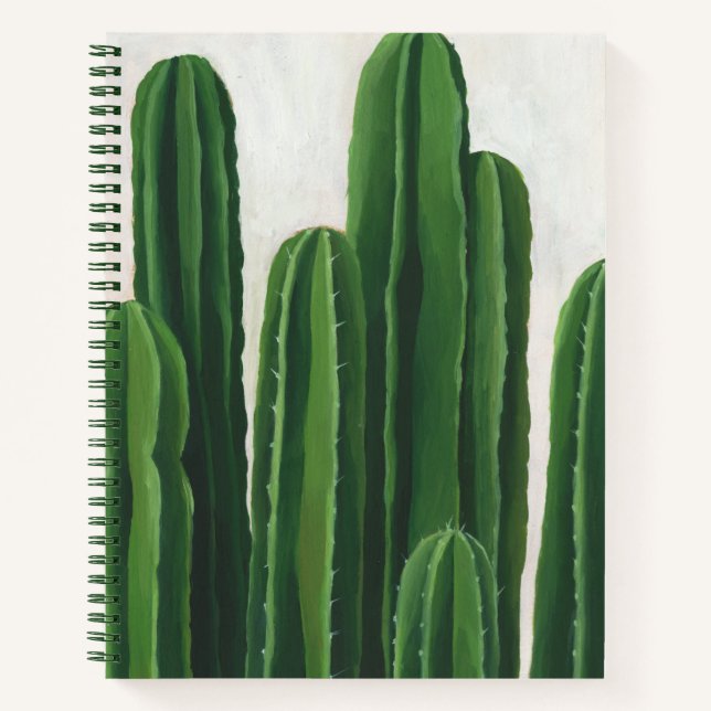 Pura Vida - Cacti-Gruppe Notizbuch (Vorderseite)