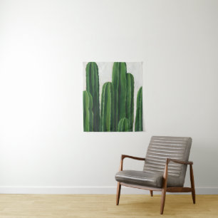 Pura Vida - Cacti-Gruppe Wandteppich