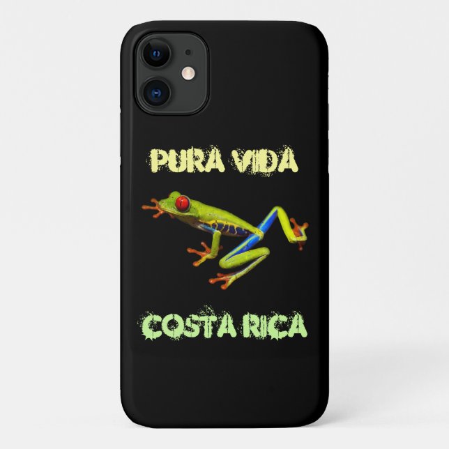 Pura Vida Costa Rica Case-Mate iPhone Hülle (Rückseite)