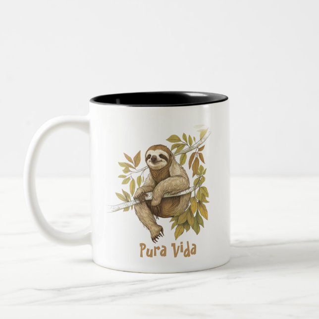 Pura Vida Costa Rica Tasse (Links)