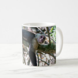 Pura vida für den weißen Kapuzineraffen Kaffeetasse