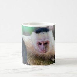 Pura vida für den weißen Kapuzineraffen Kaffeetasse
