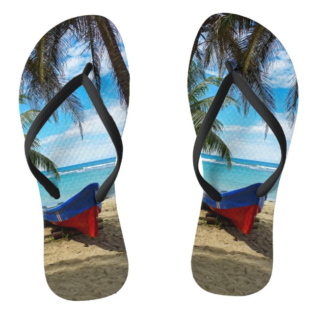 Pura Vida in Costa Rica - Zentralamerika Flip Flops (Fußbett)