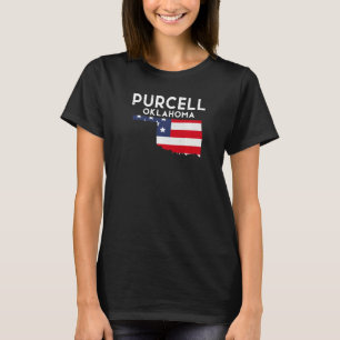 Purcell USA Staat America Travel Oklahoman Premium T-Shirt