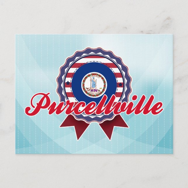 Purcellville, VA Postkarte (Vorderseite)