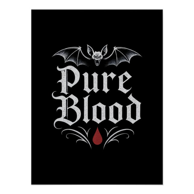 Pure Blood Gothic Poster (Vorderseite)