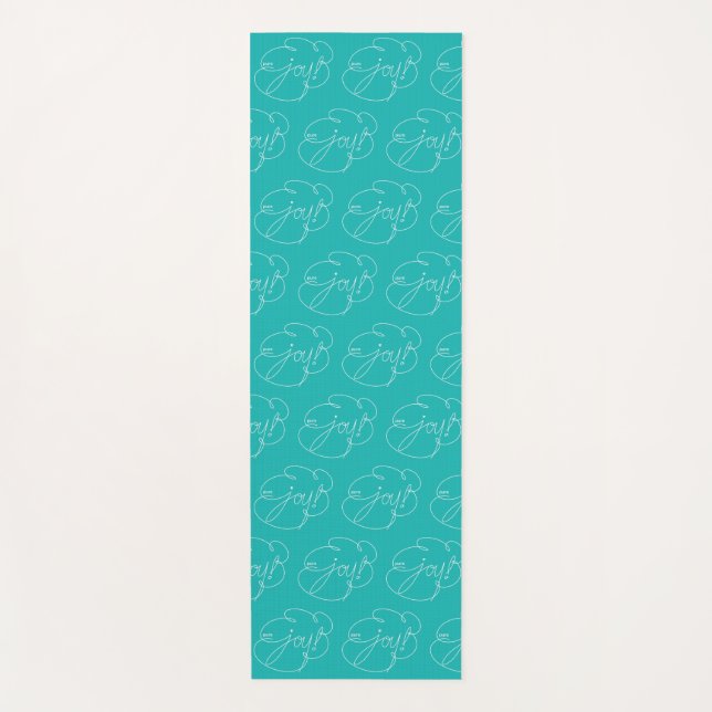 pure Freude - kühne CloudS - W Yogamatte (Vorderseite)