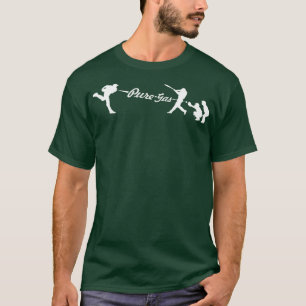 Pure Gas Baseball Pitcher Pitcher Strikeout K Bas T-Shirt