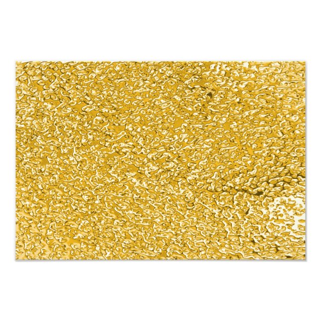 PURE GOLD Spritzer Pattern + Ihr Text / Foto (Vorne)