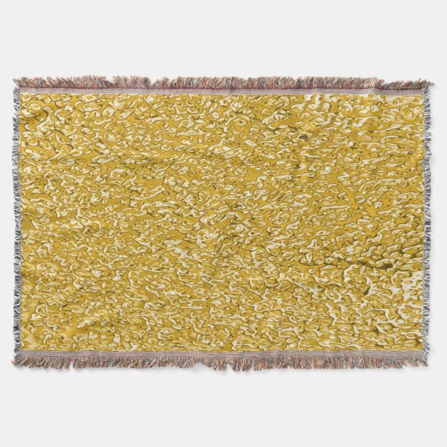 PURE GOLD Spritzer Pattern + Ihre Ideen Decke (Vorderseite)