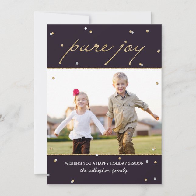 Pure Joy Carte photo (Devant)
