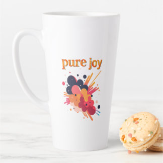 "Pure Joy, pure you.” Positive Vibes Street Wear  Milchtasse