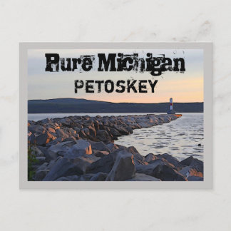 Pure Michigan Petoskey Postkarte
