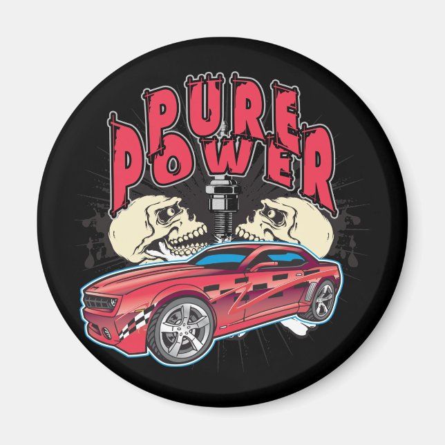 Pure Power Camaro Magnet (Vorne)