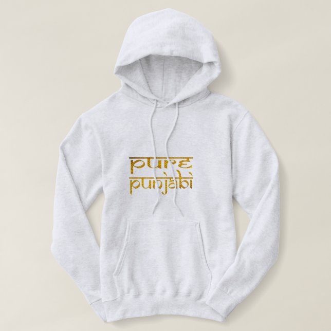 Pure punjabi hoodie T - Shirt Design (Design vorne)