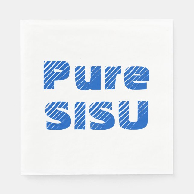 Pure SISU Paper Napkins Serviette (Vorderseite)