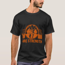 Pure Strength Powerlifting Logo – Gold Edition Fit
