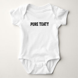 Pure Toaty Scottish Sprichwort Baby Strampler