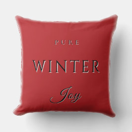 Pure Winter Joy Kissen