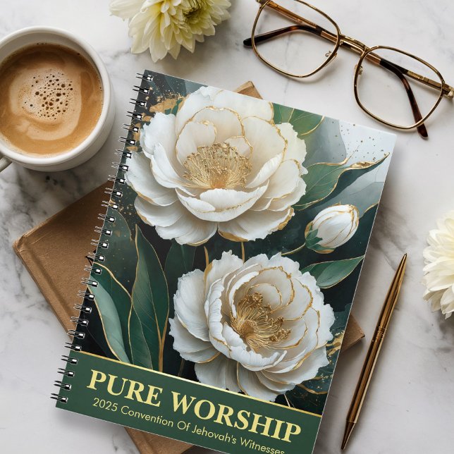 Pure Worship 2025 Convention JW Spiral Notebook Notizblock (Von Creator hochgeladen)