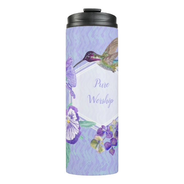 Pure Worship jw 2025 convention Thermosbecher (Vorderseite)