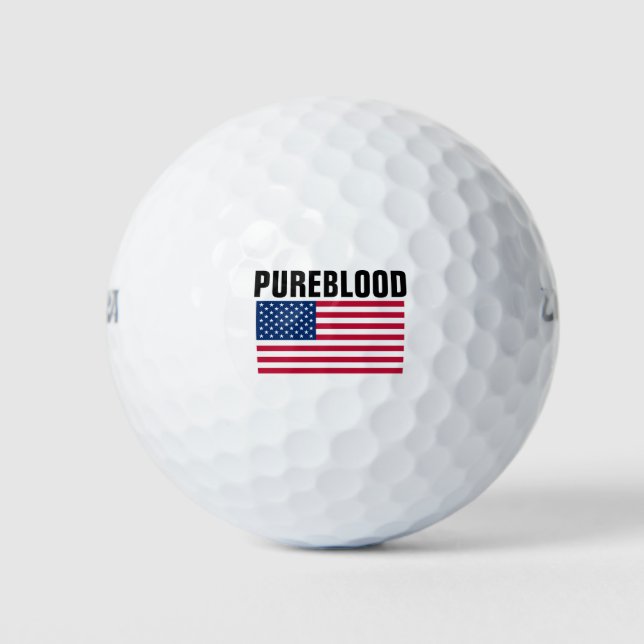 PUREBLOD GOLF BALLS GOLFBALL (Vorderseite)