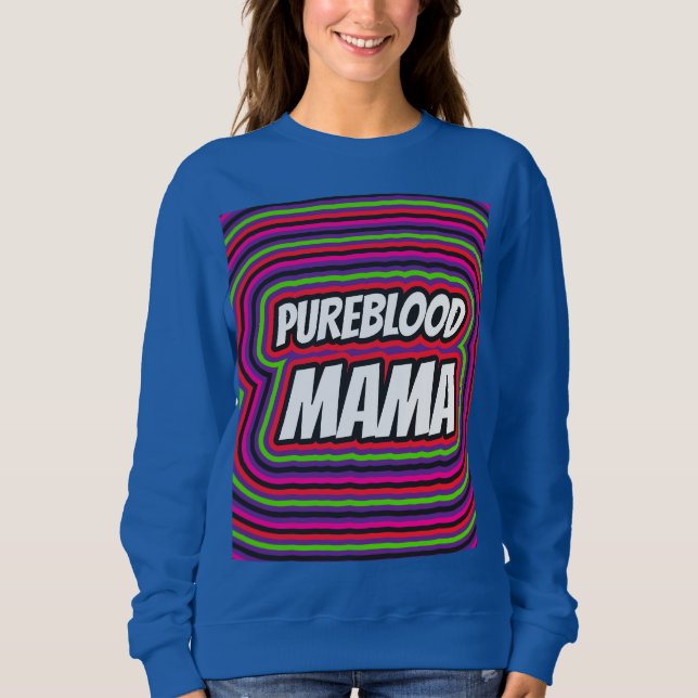 PUREBLOOD MAMA RETRO MOM T-SHIRTS TEE - SHIRTS (Devant)