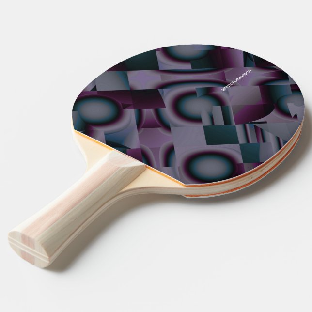 PureColor Tischtennis Schläger (Rückseitenansicht)