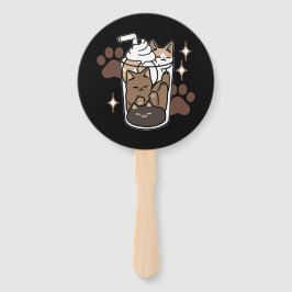 Purer-fect-Mischung: Kaffeedesign für Cat & Coffee Fächer