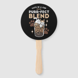 Purer-fect-Mischung: Kaffeedesign für Cat & Coffee Fächer