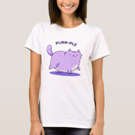 Purer Funny Fat Kitty Cat Pun T-Shirt