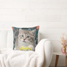 Purer und behaglich: Personalisiertes Cat-Foto