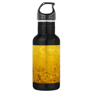 PURES GOLD Muster / Blattgold Trinkflasche