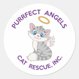 Purfect Angels Cat Rescue Aufkleber