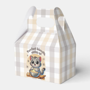 "Purfect biscuits, kommend" Katzenkuppe Geschenkschachtel