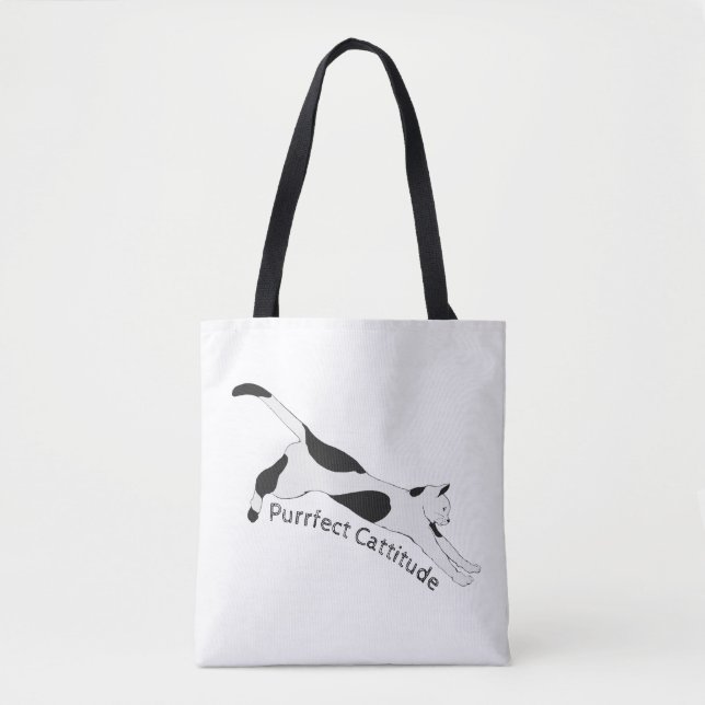 Purfect Cattitude-Tasche Tasche (Vorderseite)