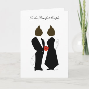 Purfect Couple Anniversary Card Karte