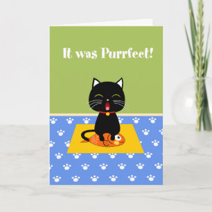 Purfect Dankeschön Karte