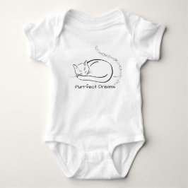 Purfect Dreams - Niedliches Schlafen Cat Line Desi Baby Strampler