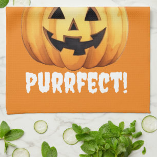 Purfect Halloween Küchentuch