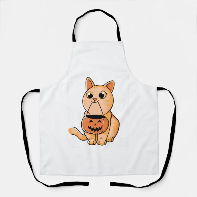 Purfect Halloween Schürze (Vorderseite)