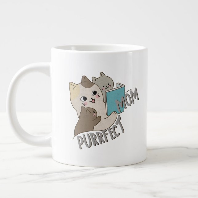 Purfect-Mama Jumbo-Tasse (Links)