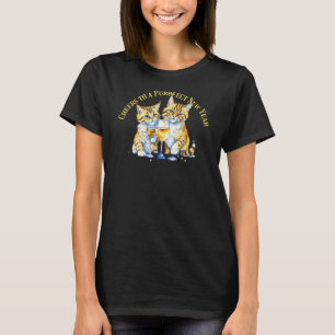 Purfect Neujahrskatzen T-Shirt