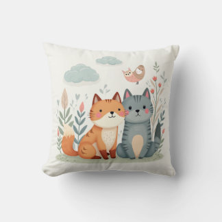 Purfect Pals - charmantes Tierkissen Kissen