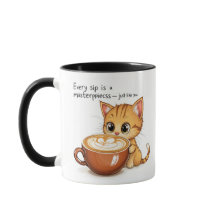 Purfektion in jeder Sippe - Niedliche Katze Latte 