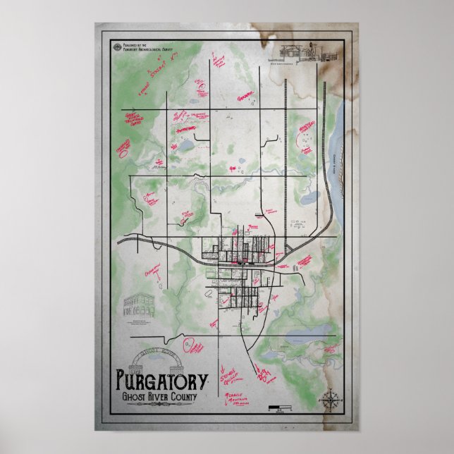Purgatoy Map Poster (Vorne)