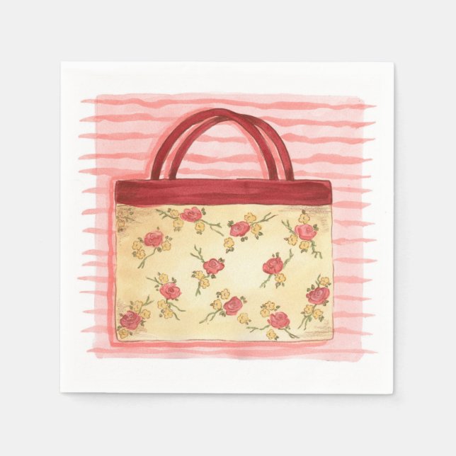 Purge Florale - serviettes en papier (Devant)